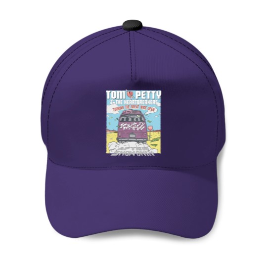 Discover Tom Petty & the Heartbreakers Touring the Great Wide Open Rock Music Baseball Caps