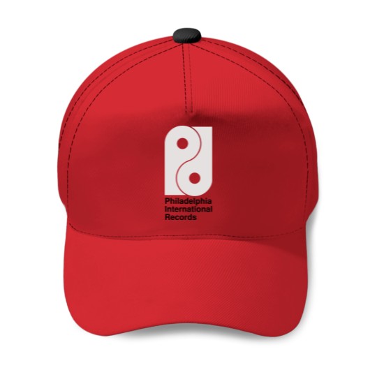 Discover Philadelphia International Records White Logo Baseball Caps