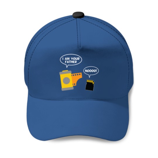 Discover Photographers Film I am Your Father SD Card Photog Baseball Caps