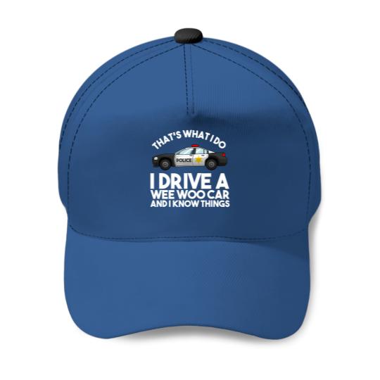 Discover Funny Police Officer Gift For Cop Law Enforcement Men Women Baseball Caps