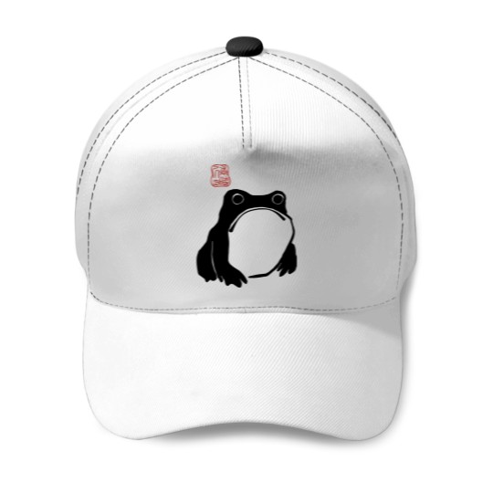 Discover Unimpressed Frog Baseball Caps, Grumpy Frog  Baseball Caps