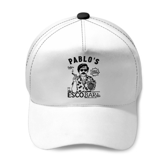 Discover Pablo Escobar Famous Bar Baseball Caps