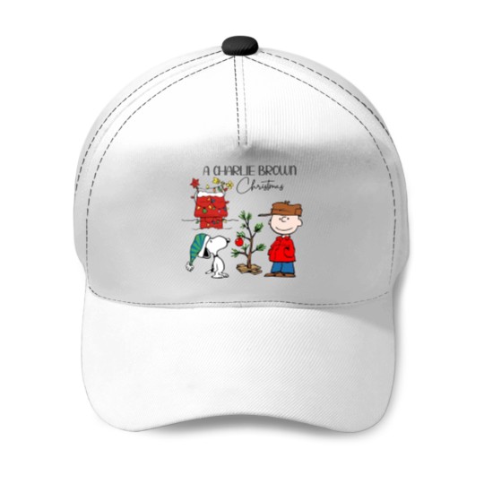 Discover Charlie Brown And Snoopy Christmas Baseball Caps, Snoopy Christmas Baseball Caps