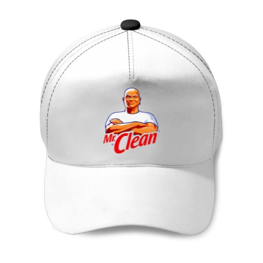 Discover Mr Clean Logo Cleaning Product Fan Baseball Caps