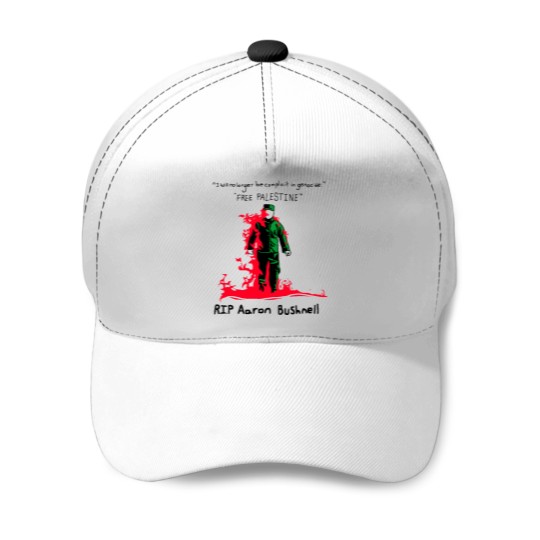 Discover Aaron Bushnell Baseball Caps, RIP Aaron Bushnell Baseball Caps