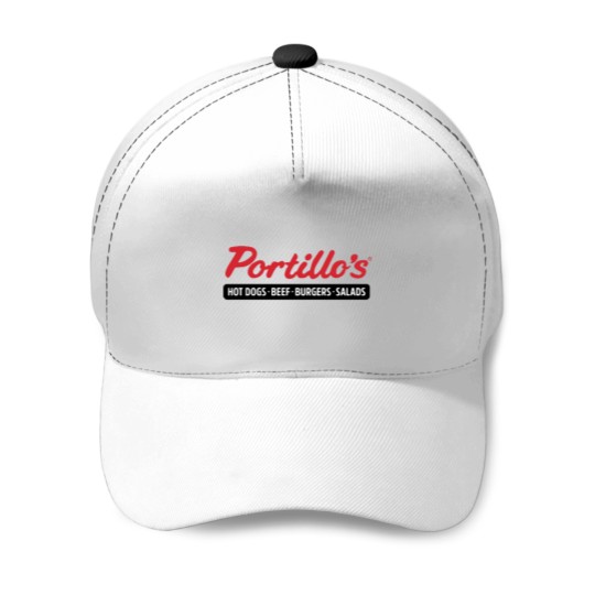 Discover Portillos Restaurant Baseball Caps
