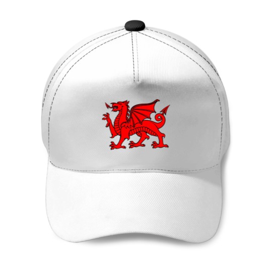 Discover Red Dragon Baseball Caps