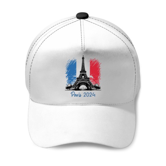 Discover Summer Games, 2024 Paris Olympics, France Baseball Caps