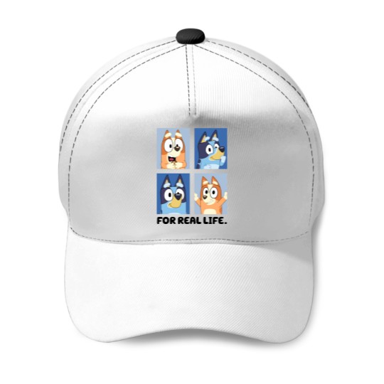 Discover BlueyDad For A Real Life Baseball Caps | BlueyDad And Bingo Baseball Caps