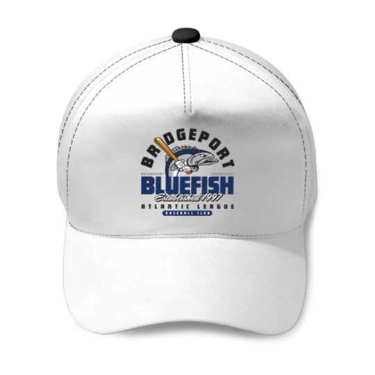 Discover Bridgeport Bluefish Baseball Caps