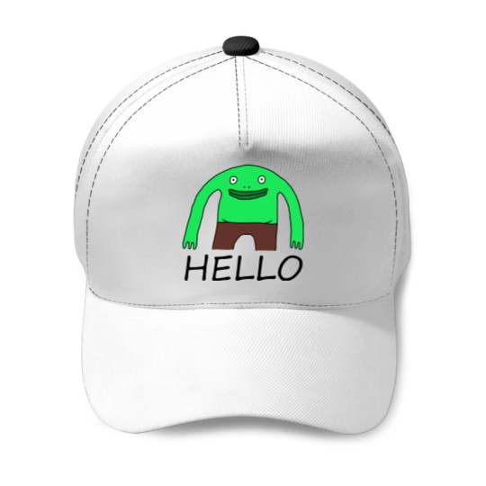Discover Smiling friends Mr Frog sticker Sticker Baseball Caps