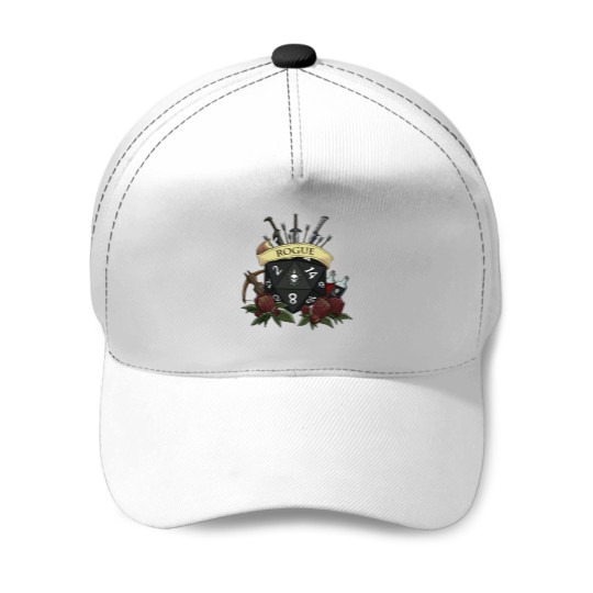 Discover Dice Rogue Baseball Caps