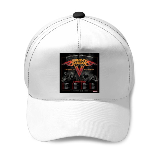 Discover Sammy Hagar Tour 2024 With Loverboy Baseball Caps S