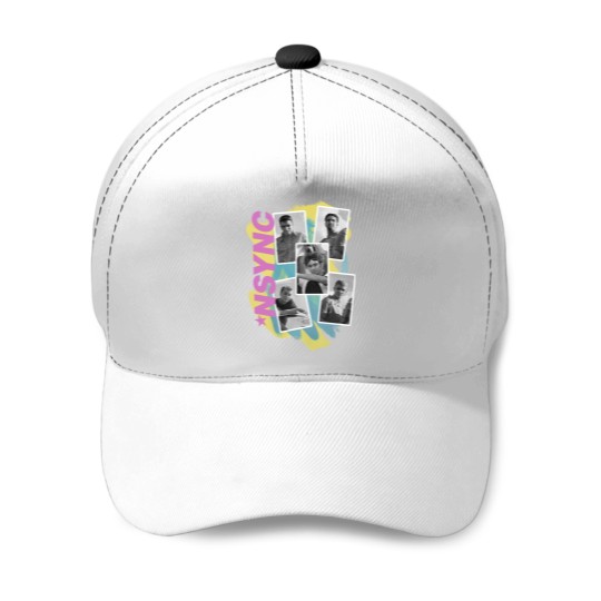 Discover Vintage NSYNC No Strings Attached Black Baseball Caps