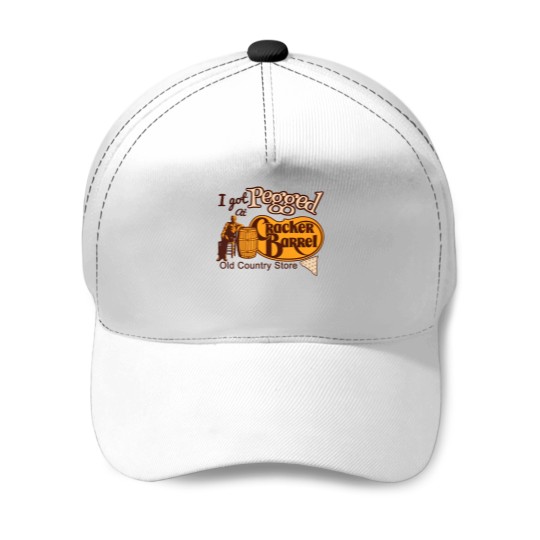 Discover I got Pegged at Cracker Barrel Old Country Store Baseball Caps, Cracker Barrel Baseball Caps
