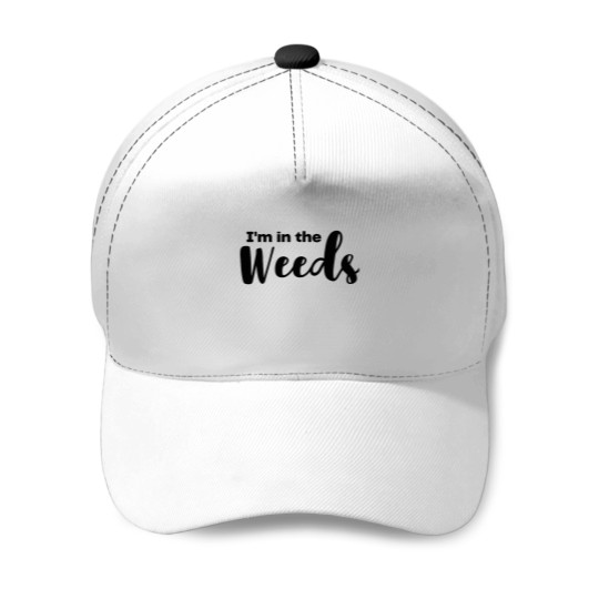 Discover In The Weeds Baseball Caps
