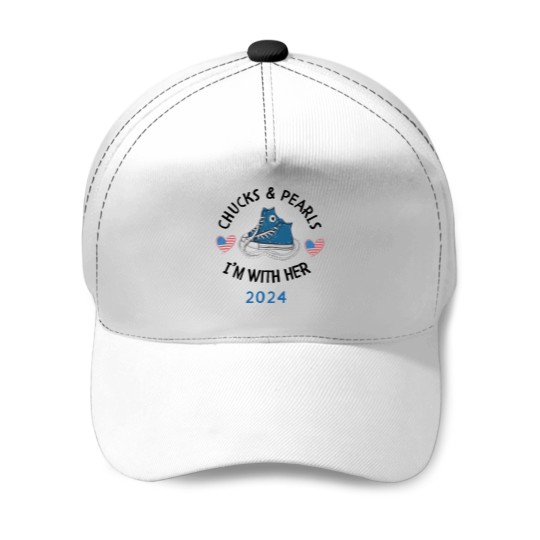 Discover Kamala Harris 2024 - Chucks and Pearls Cap