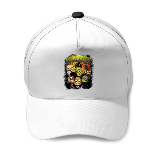 Discover Minions Halloween Baseball Caps Unisex Jersey Short Sleeve Baseball Caps
