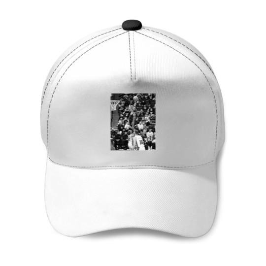 Discover Anthony Edwards - Dunk Of The Year - Black/White Classic Baseball Caps