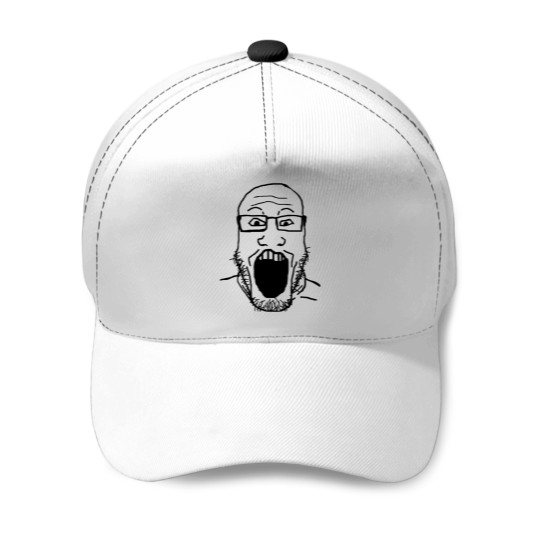 Discover Soyjak Baseball Caps