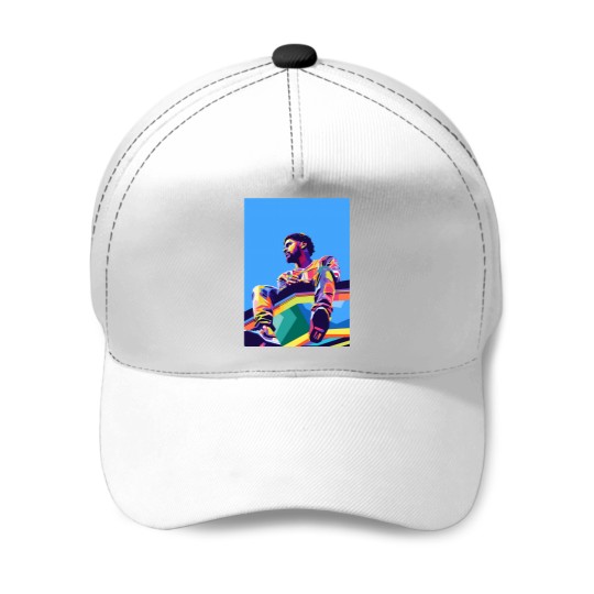 Discover J Cole Wpap Pop Art - J Cole - Baseball Caps