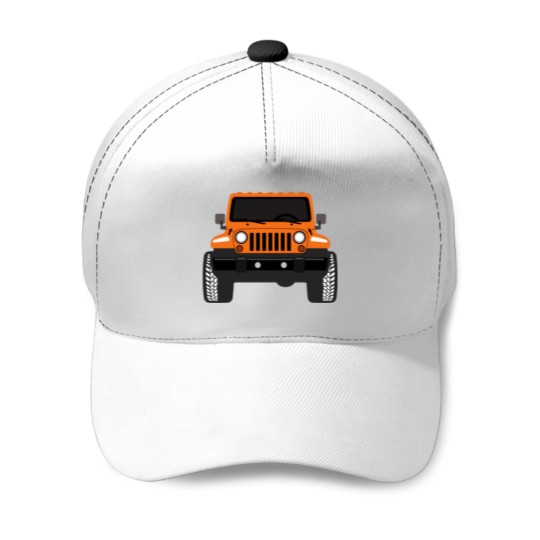 Discover Orange [Jeep] classic Jeep Baseball Caps
