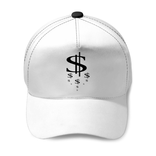 Discover Dollar money Baseball Caps