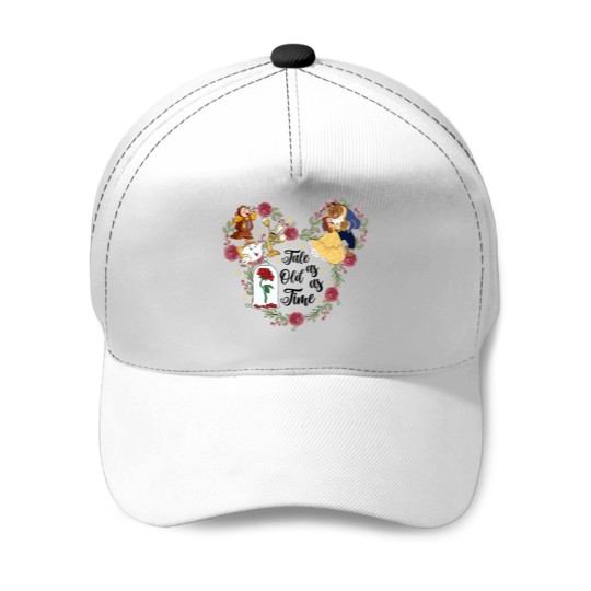 Discover Tale As Old As Time Baseball Caps, Beauty Beast Baseball Caps,