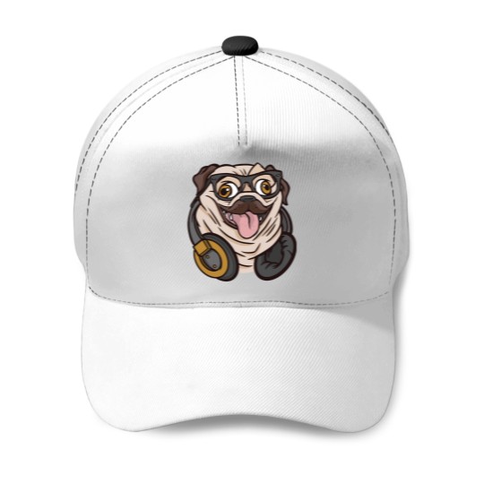 Discover DJ Puggy Baseball Caps