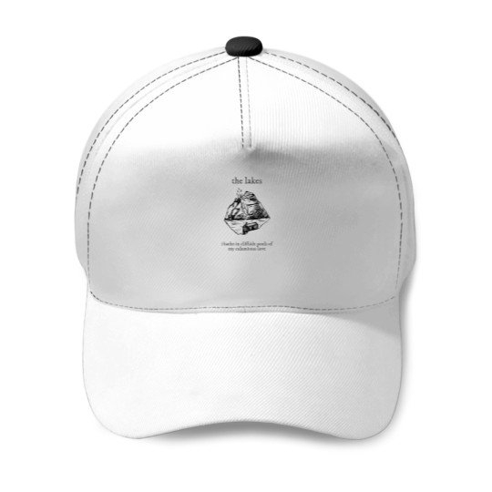 Discover the lakes Baseball Caps