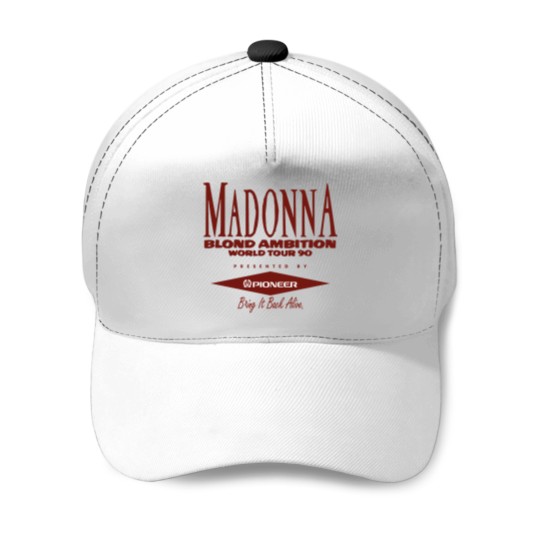 Discover Vintage Madonna Blond Ambition World Tour 90s Baseball Caps