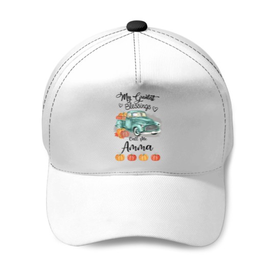 Discover Womens My Greatest Blessings Call Me Amma Bumpkin Baseball Caps