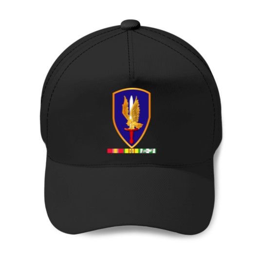 Discover Army 1st Aviation Brigade Vietnam w SVC wo Txt Baseball Caps