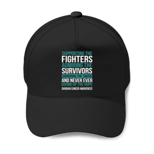 Discover Ovarian Cancer Ovarian Cancer Survivor Ribbon Baseball Caps
