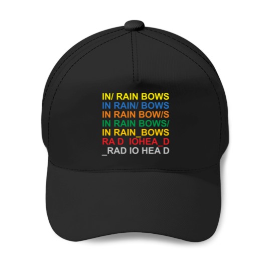 Discover beautiful in rainbows RADIOHEADs Baseball Caps