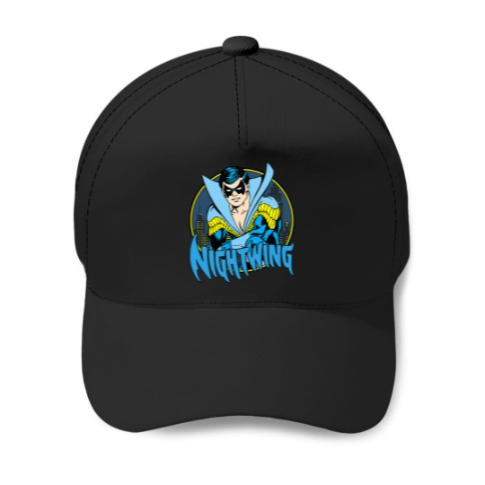 Discover Nightwing Circle Baseball Caps