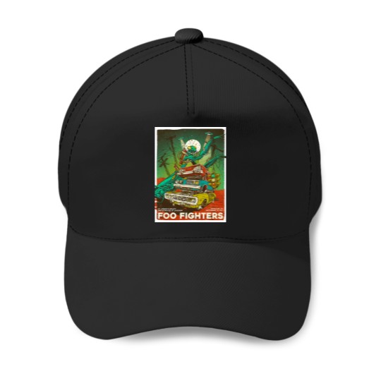 Discover FF Band-fighters rock concert Baseball Caps