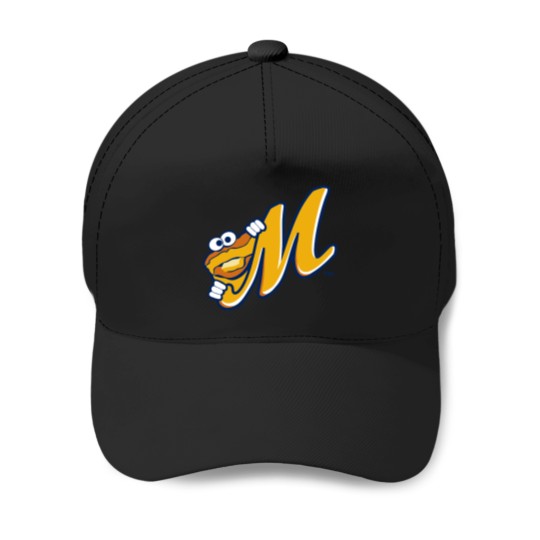 Discover yellow eat Baseball Caps