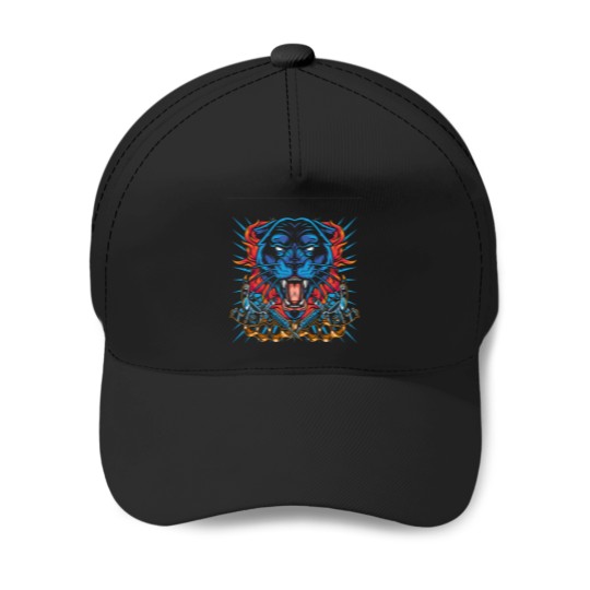 Discover Vintage illustrationFitted V-Neck(1) Baseball Caps