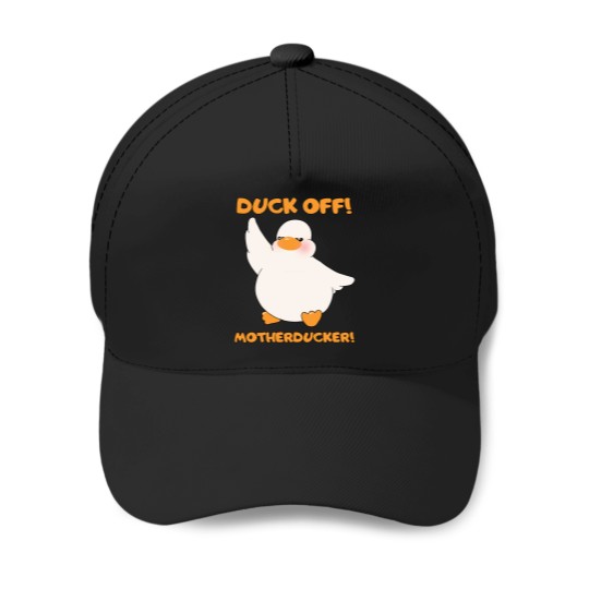 Discover Duck Off Motherducker Cute Duckling Baby Goose 2 Baseball Caps