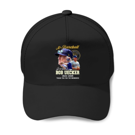 Discover Bob Uecker Mr. Baseball 1934-2025 Thank You - Bob Uecker Mr Baseball 1934 2025 - Baseball Caps