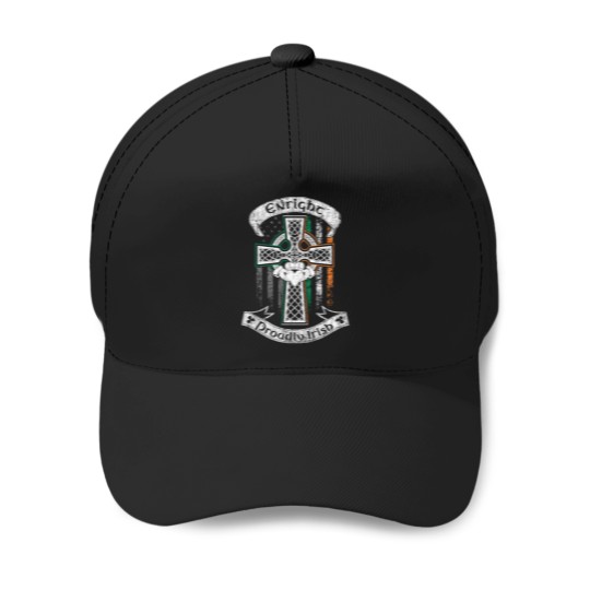 Discover Enright family Irish Americans - Usss flags - Ireland flags - claddagh ring - celtic Crosss vintages Baseball Caps