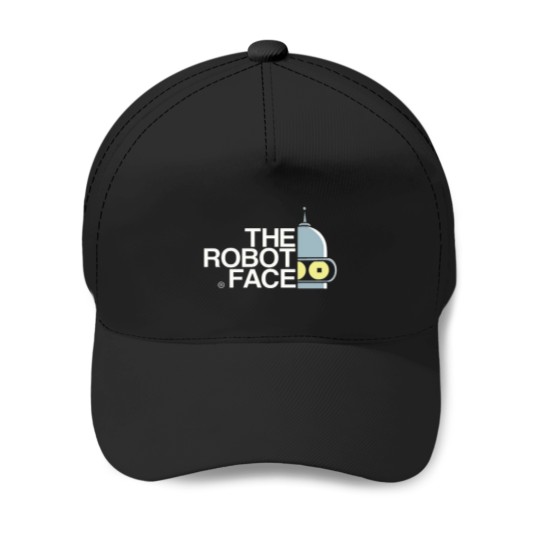 Discover the robot face Baseball Caps