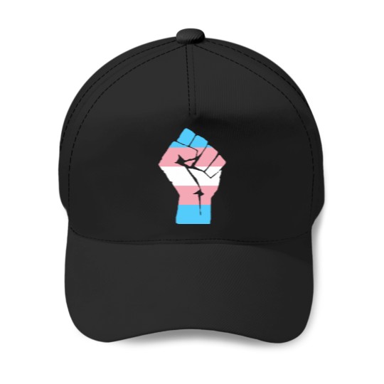 Discover Resist Fist Transgender flags Trans Prides Relaxed Fit Baseball Caps