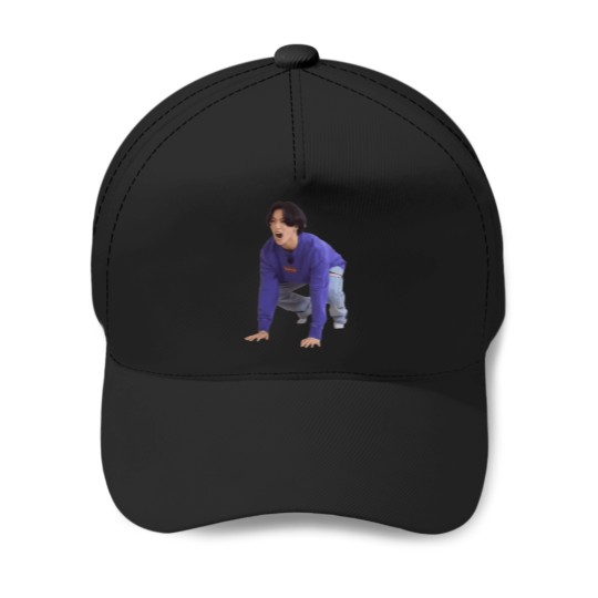 Discover Jungkook Sticker Meme Baseball Caps