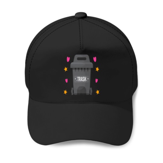 Discover Trash Can Costume Halloween Garbage Dump Truck Baseball Caps