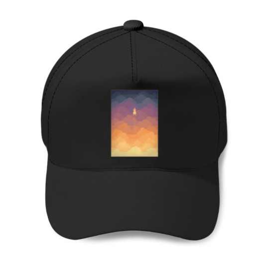 Discover Clouds Baseball Caps