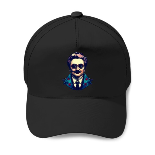 Discover Revolutionary Radiance A Bold Portrayal Of Rosa Luxemburg Baseball Caps