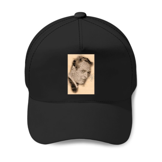 Discover A-Tribute-To-Paul-Newman---Vintage-Sketch-Retro-Art-Style-T-Shirt tEE Baseball Caps