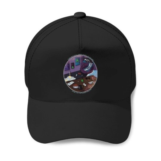 Discover A Prosperous Family--White Text Baseball Caps